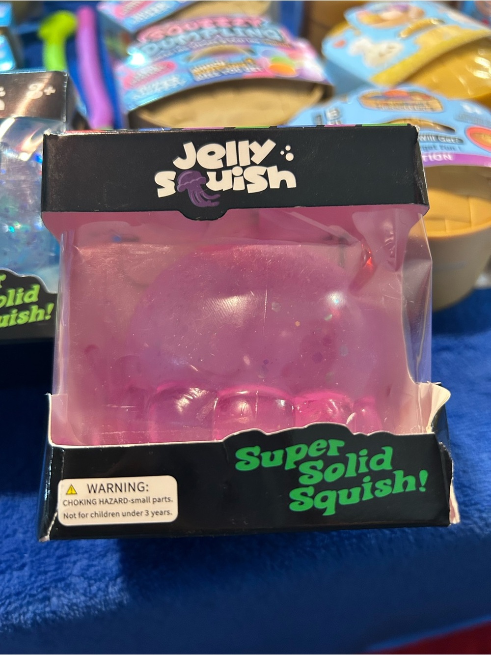 jumbo Super Solid Jelly Squish Pink Kids Toy
